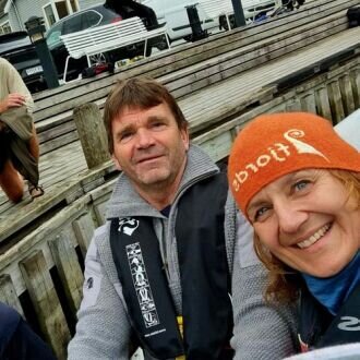 RYDDET I HAVNEN: Arne Frode Barsnes (til venstre), Roger Sande, Louis Anda, Jan Erik Andersen og Sønnøve Husabø Cirotzki. Foto: Sønnøve Husabø Cirotzki