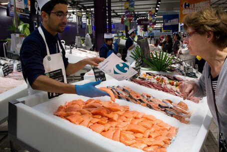 Sterk verdiøkning for lakseeksporten