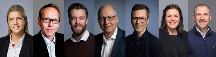 Kollasj av deltakere i del 2 av Sjømatnasjonen Norge 26