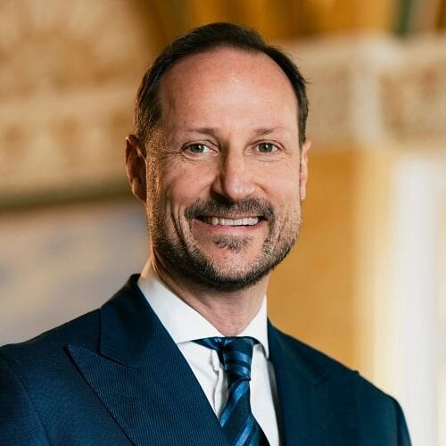 H.K.H.﻿﻿﻿ kronprins Haakon besøker mandag 13. april sjømatbedrifter i Møre og Romsdal. Foto: Ola Vatn / Det kongelige hoff.