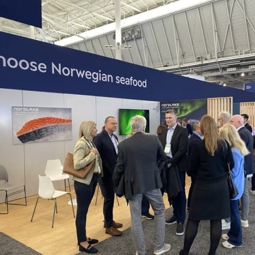 "Choose Norwegian Seafood" lød oppfordringen på fellesstanden som Sjømatrådet og Innovasjon Norge arrangerte på Boston Seafood Show andre uken i mars.