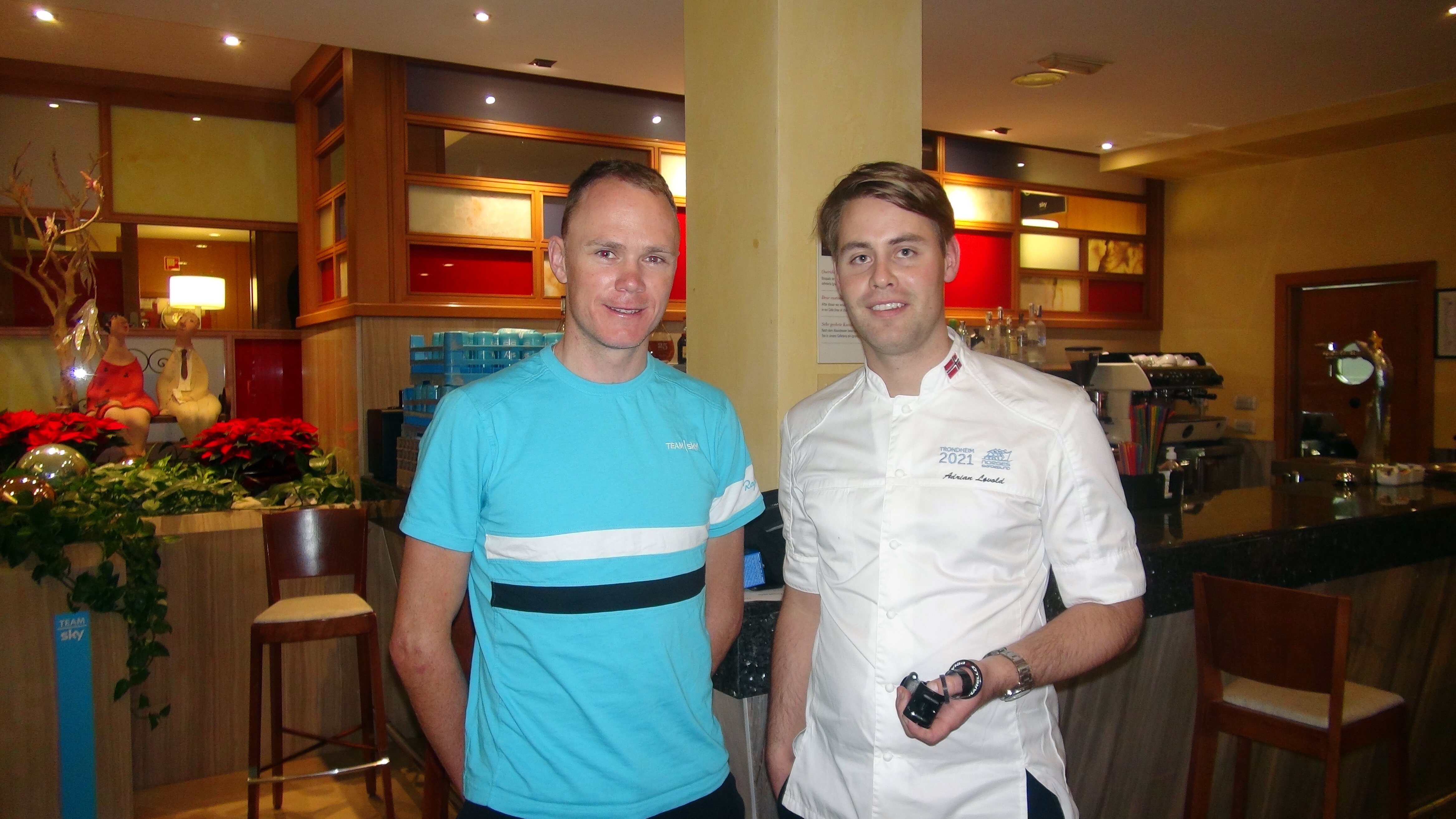 Froome lader opp til sesongen med norsk laks