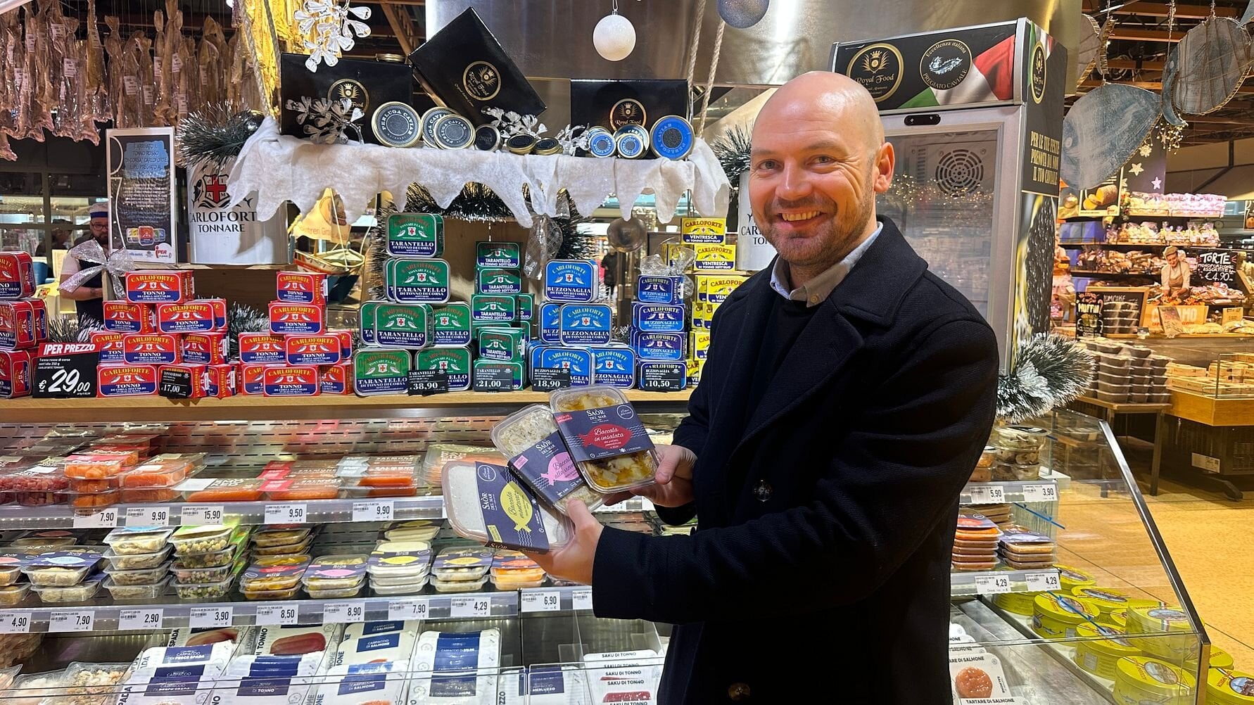 Enklere, raskere og mer kvalitet er stikkord for sjømattrendene i Italia. Her viser Tom Jørgen Gangsø frem eksempler på lettlagde varianter av "baccalà".