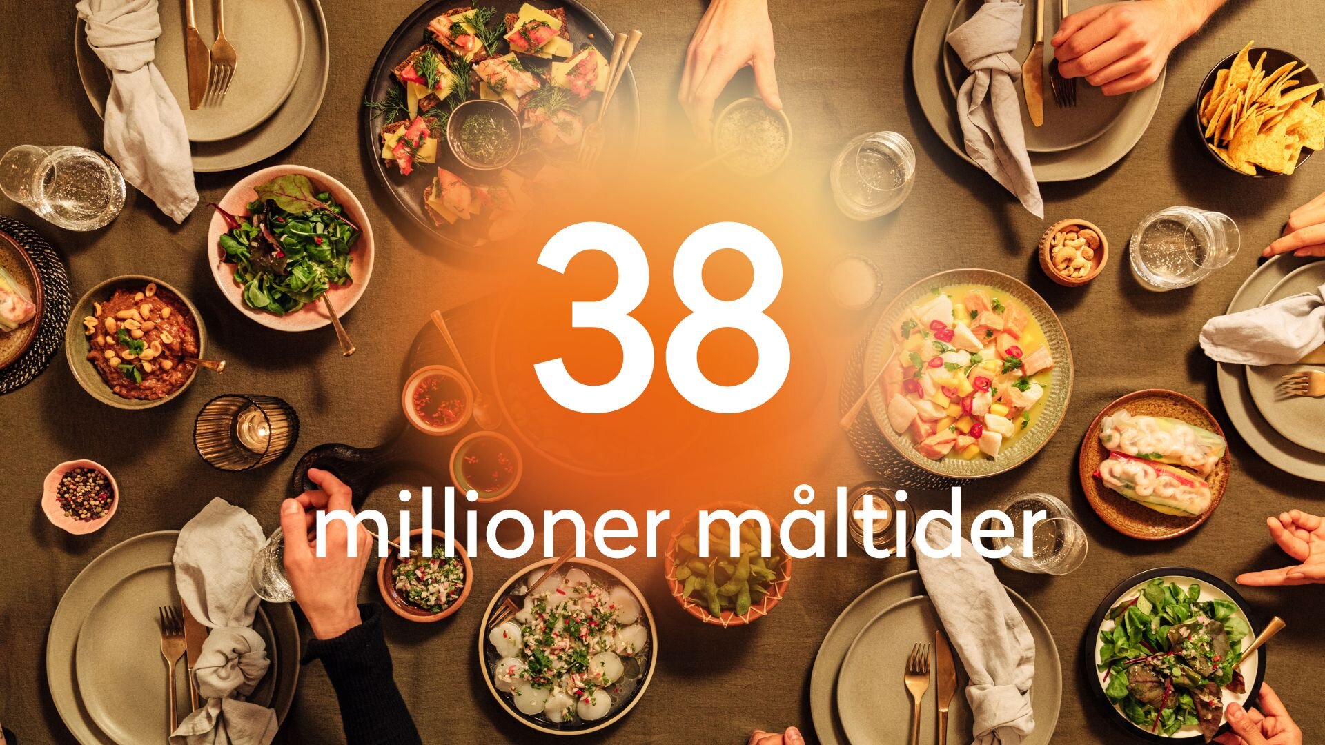 38 millioner m&aring;ltider p&aring; et bord av ulike digge fiskeretter