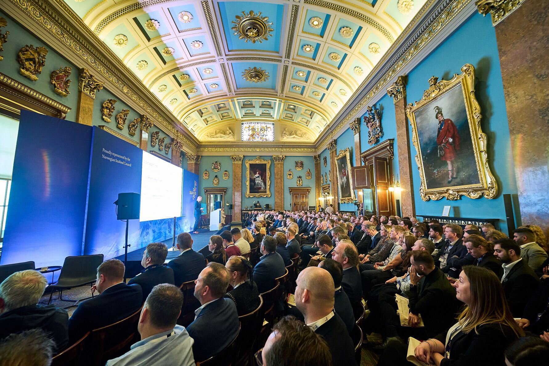 UK Seafood Summit 2025 i Fishmonger's hall i London.