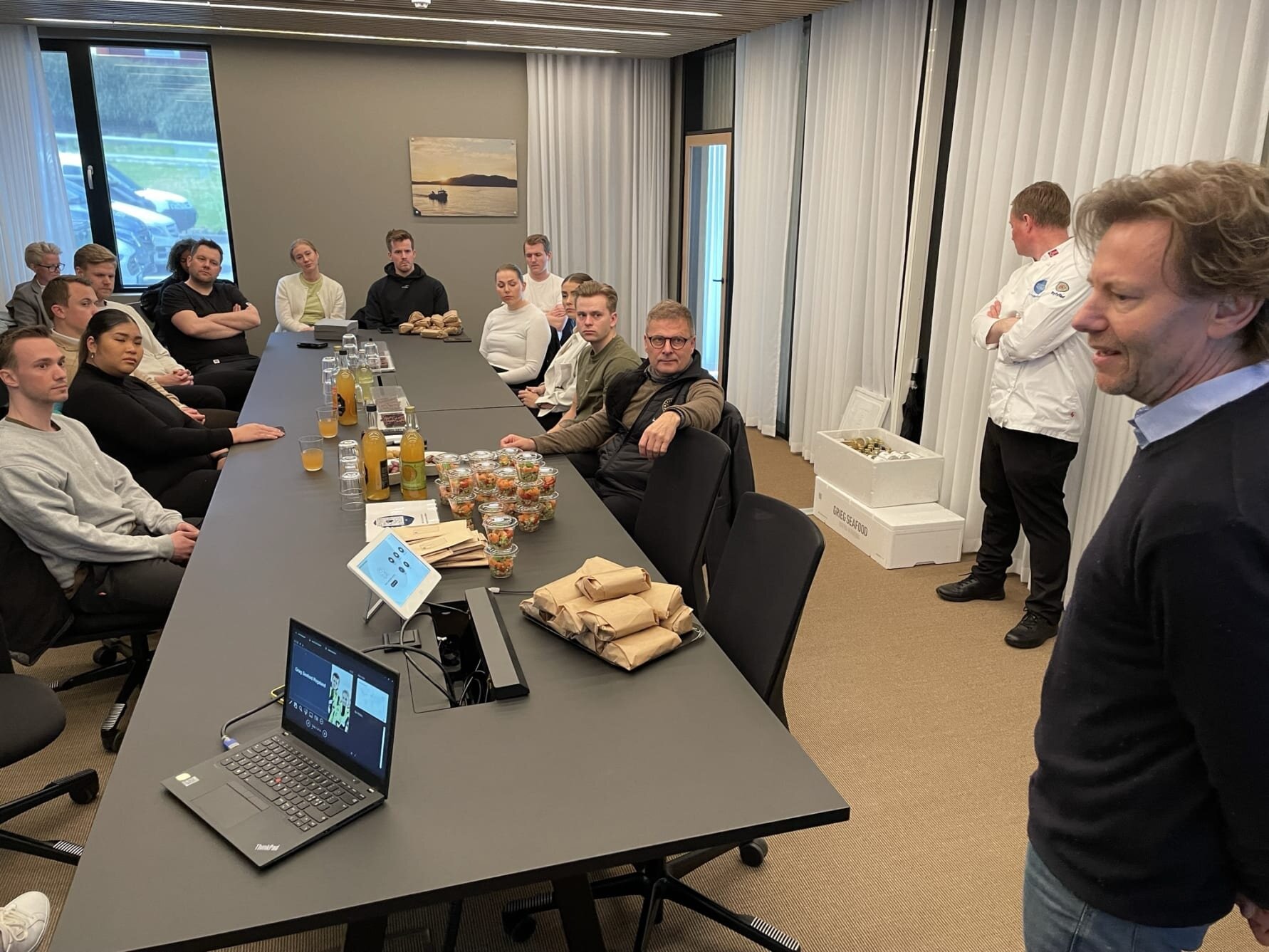 Norges beste kokker fikk lære om laks og moderne havbruk