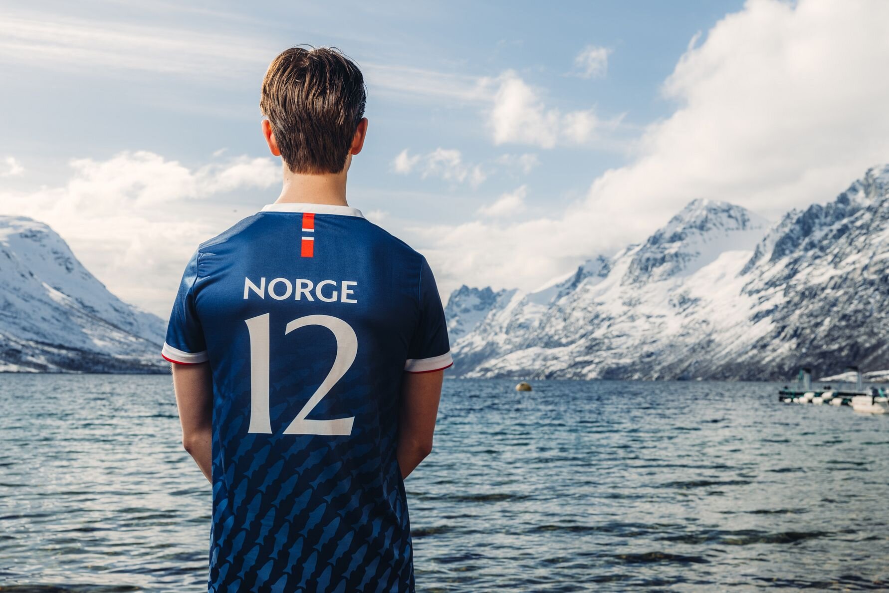 Den norske sjømatnæringen støtter herrelandslaget som den tolvte mann på laget.