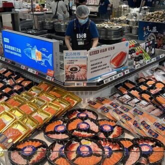 Eksporten til Asia har økt kraftig. Hele 20 prosent av den norske lakseeksporten har gått til Asia de siste tre månedene, opp fra 17 prosent i samme periode i fjor.