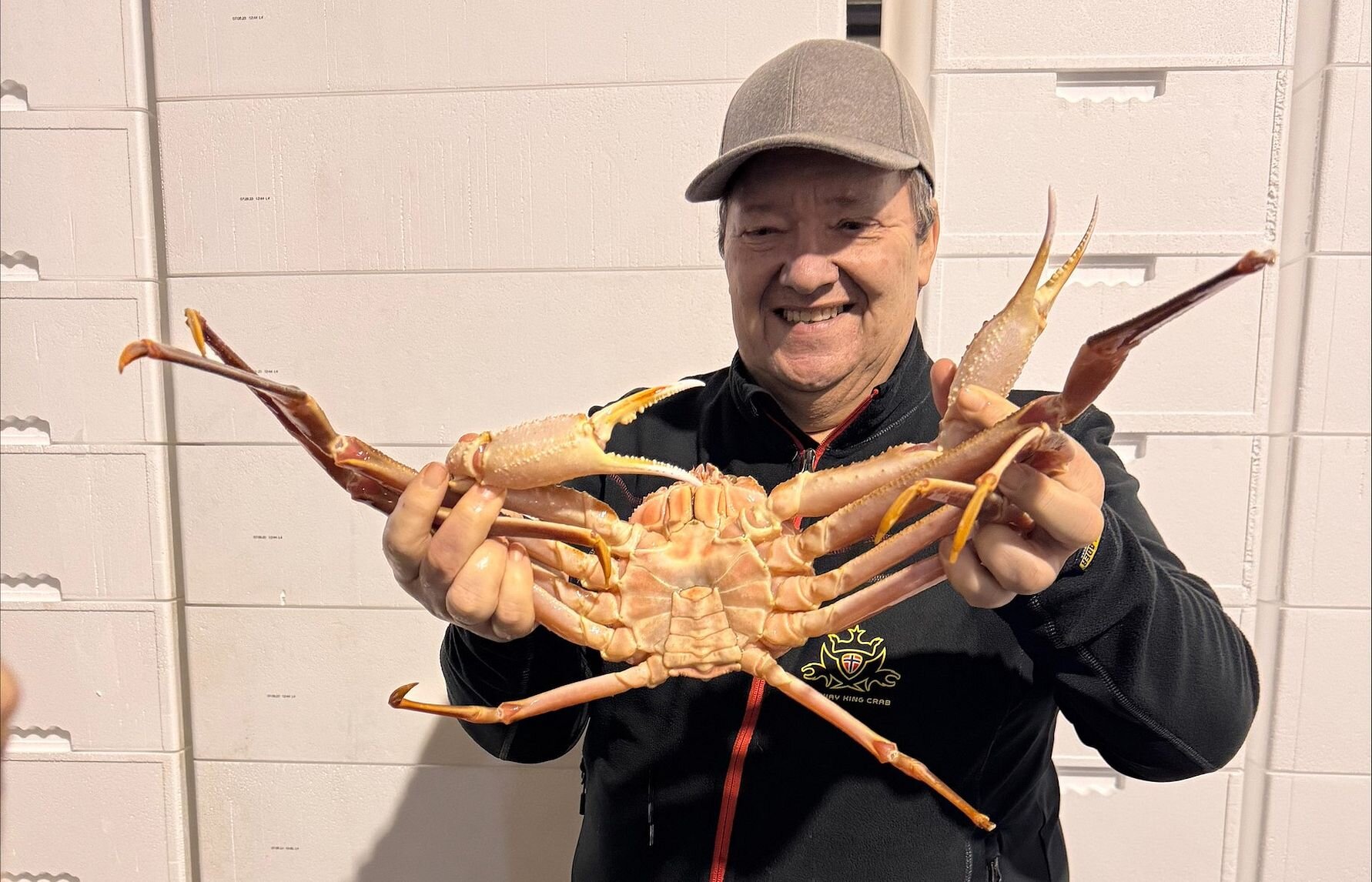 STOLT: Svein Ruud i Norway King Crab. Foto: Privat