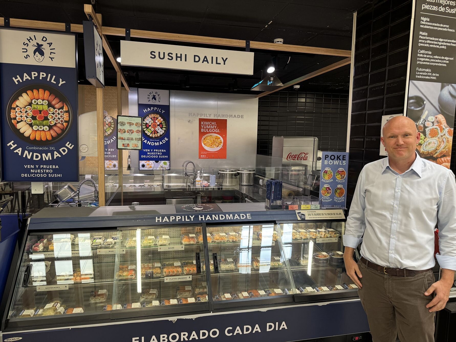 Sushivekst: Sushibølgen har ikke kommet like langt i Spania som i mange andre europeiske land, men den er på full fart innover landet, sier Tore Holvik.