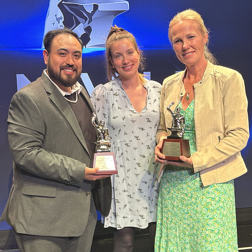 Yoni Aguilar, Hilde Larsen Mostue og Karine Rød Haraldsson