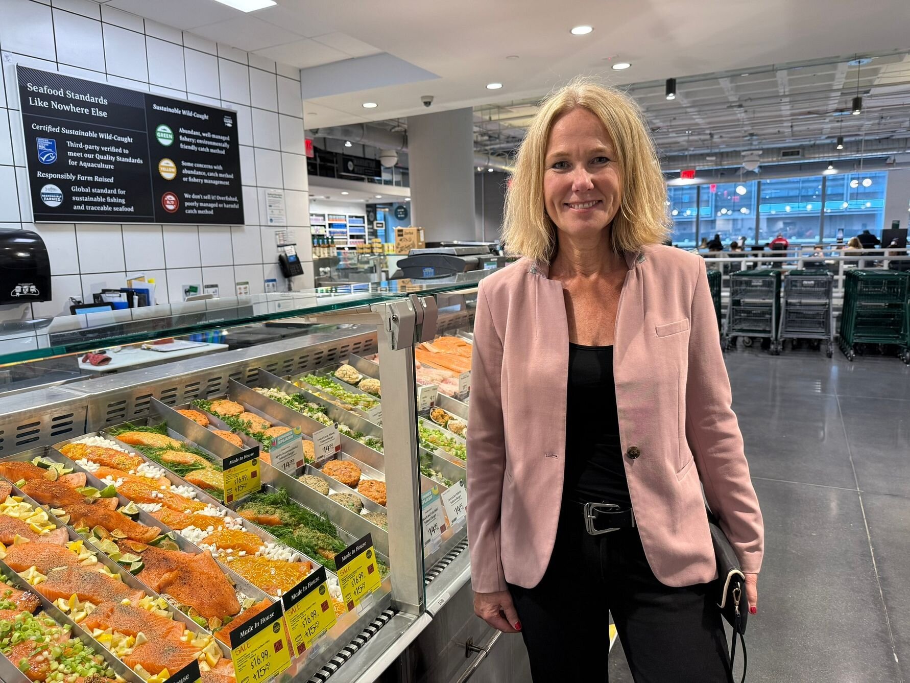 Sjømatutsending i USA, Karine Rød Haraldsson