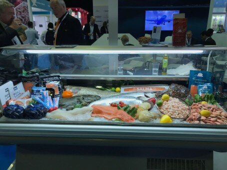 Seafex Dubai: Fristende sjømat fra Norge tiltrakk seg mange besøkende