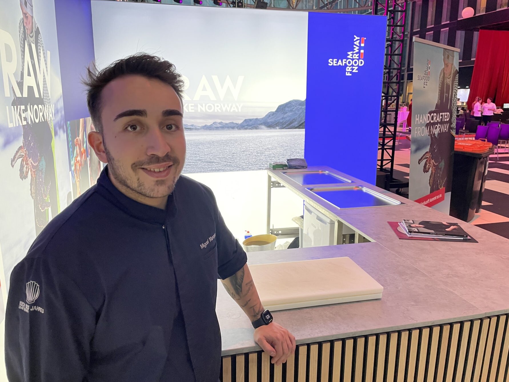 Årets kokk i Tyskland hyller den norske kongekrabben