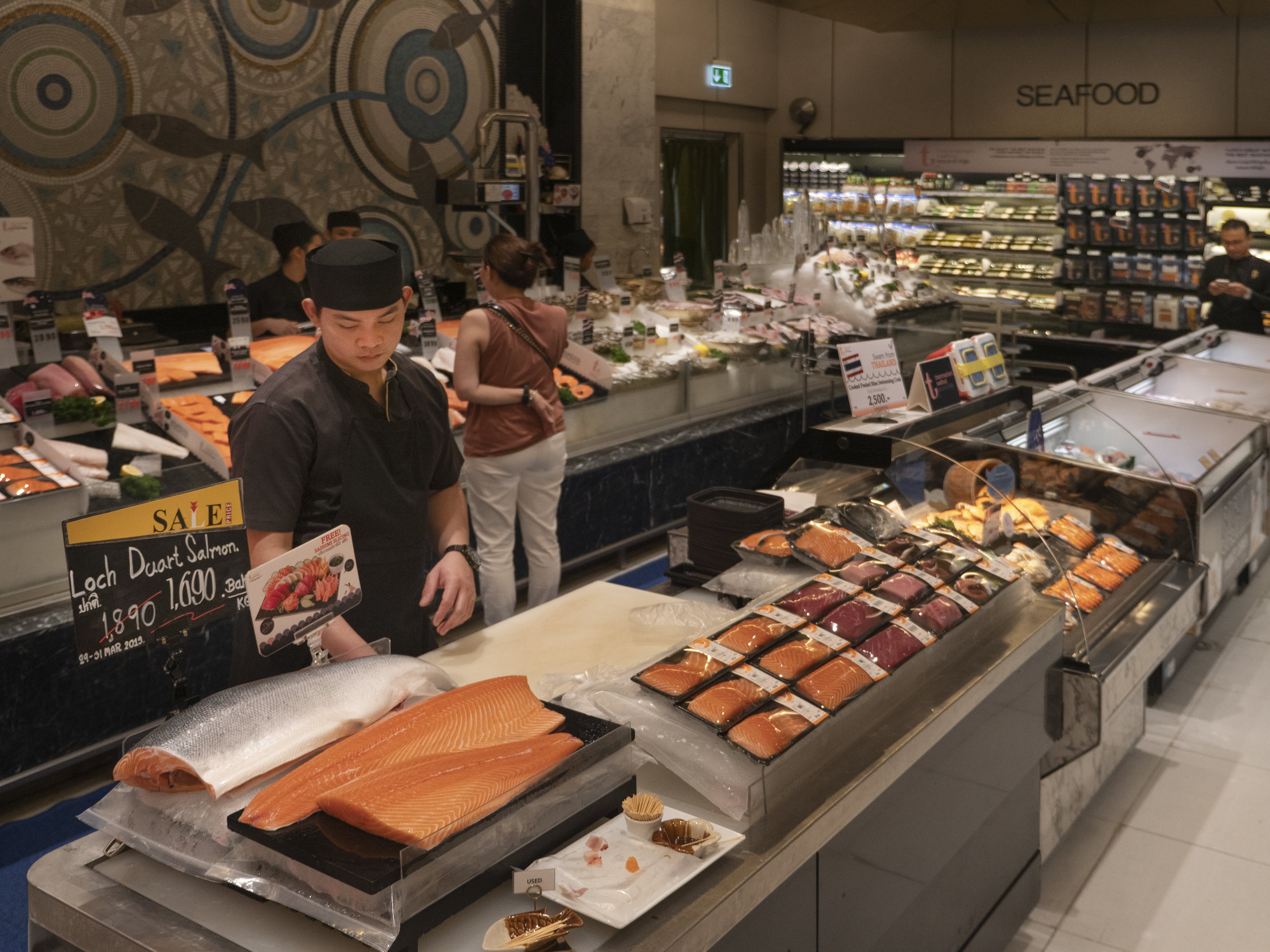 Her kan lakseveksten ta av