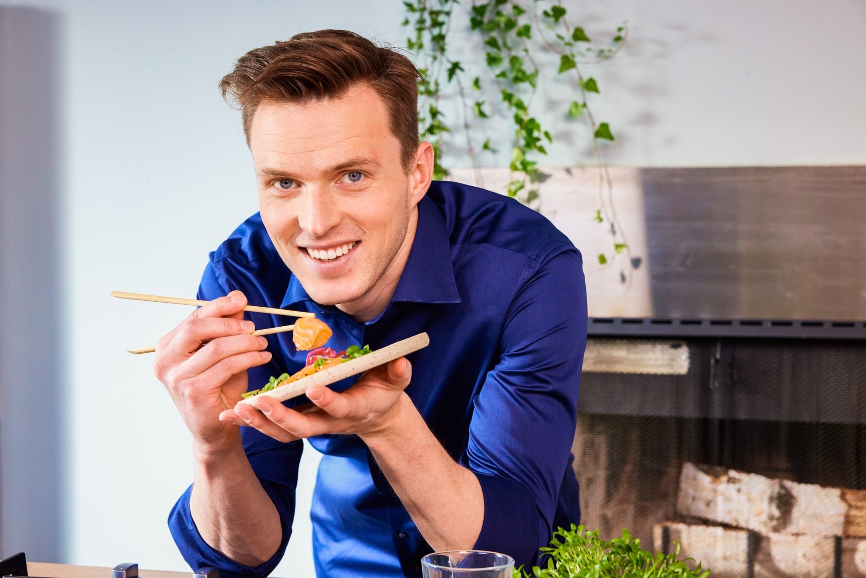 Premiere på ny reklamekampanje fra Godfisk.no med nybakt verdensmester Karsten Warholm