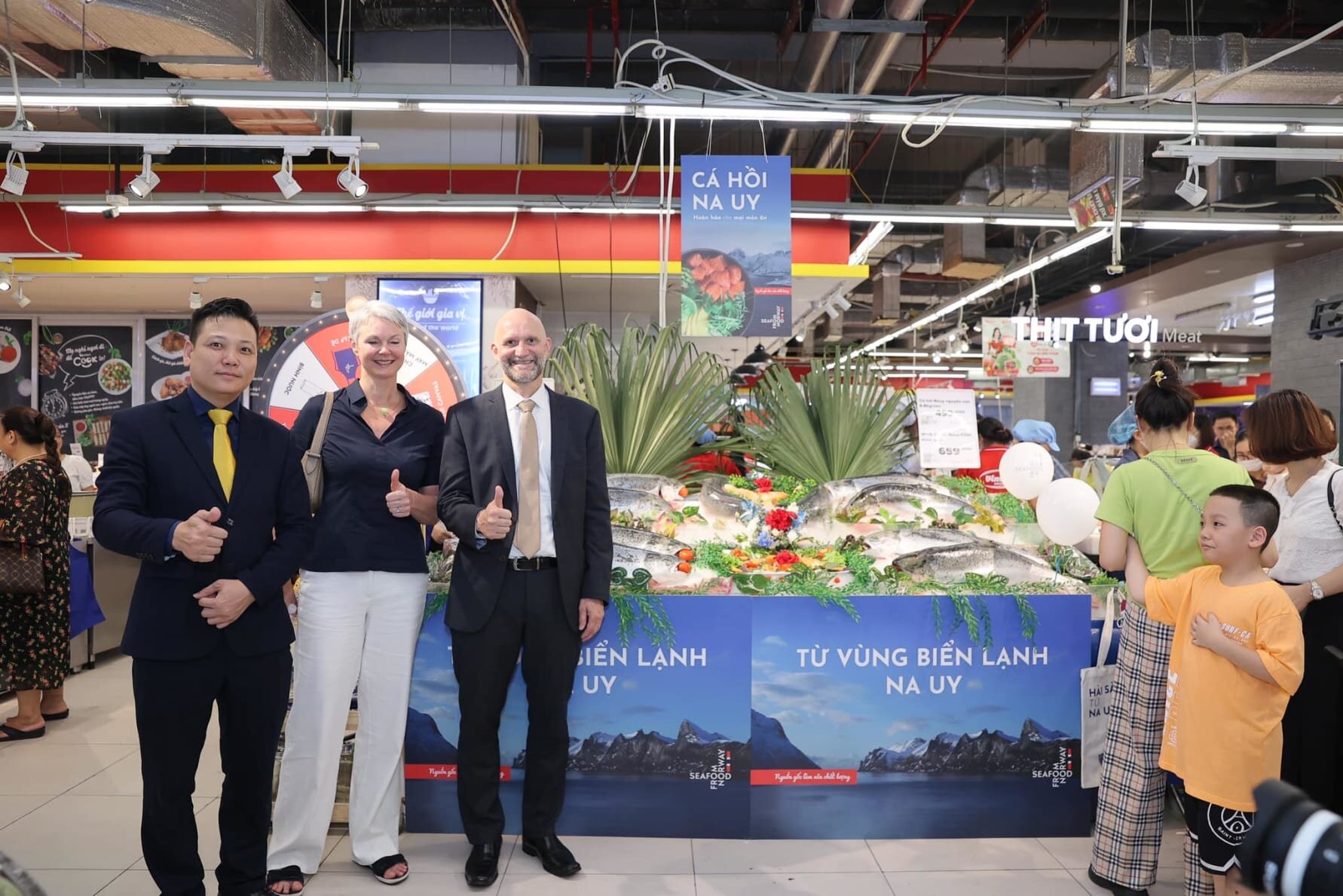 Kampanjepremiere for norsk sjømat i Vietnam