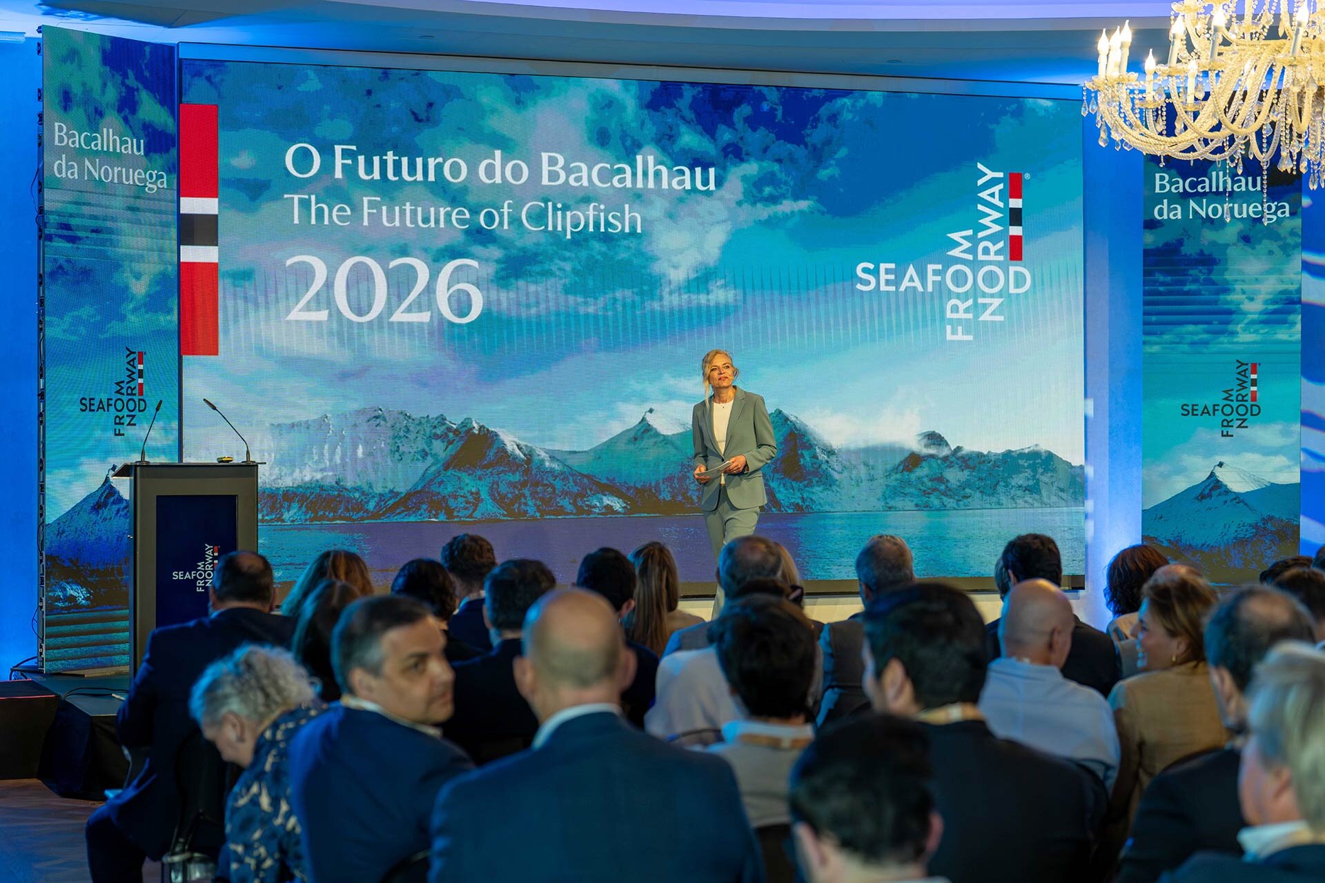 Bilde fra O Futuro do Bacalhau tidligere i år