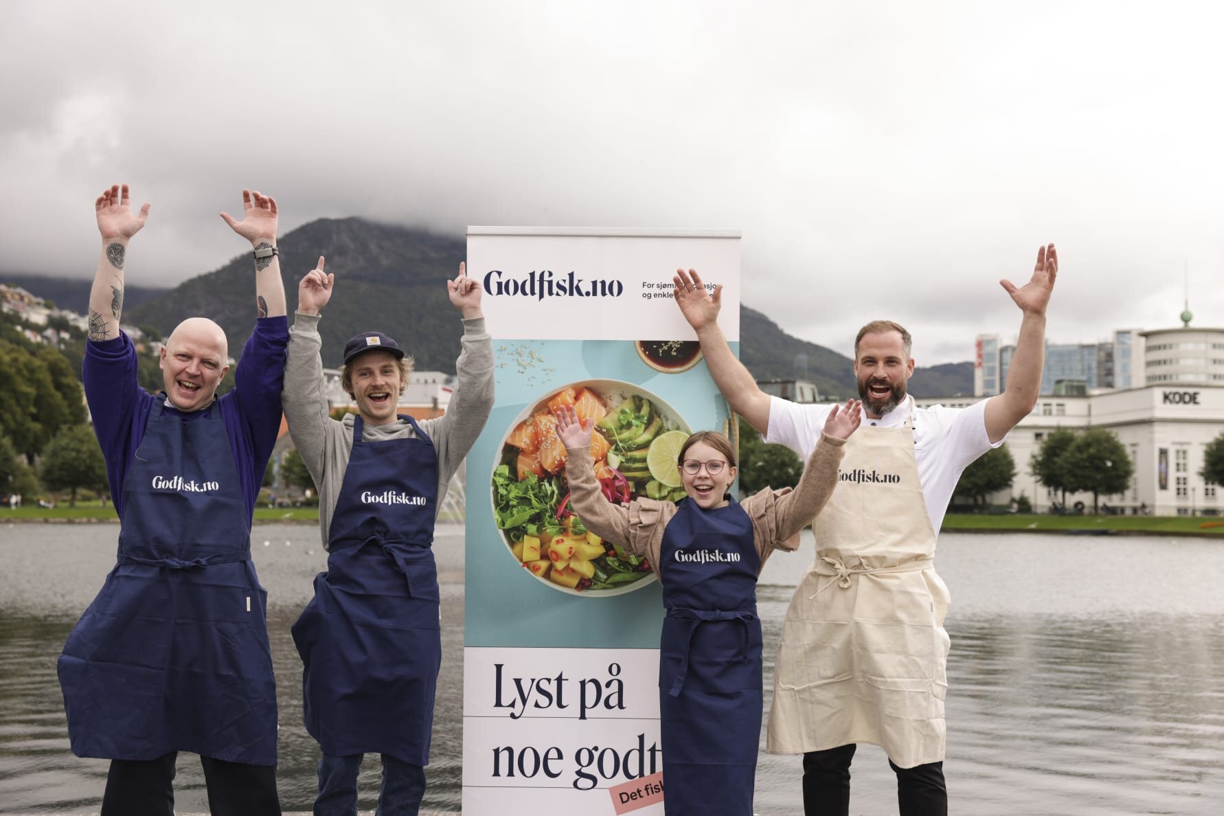 Her er den nye Godfisk-familien