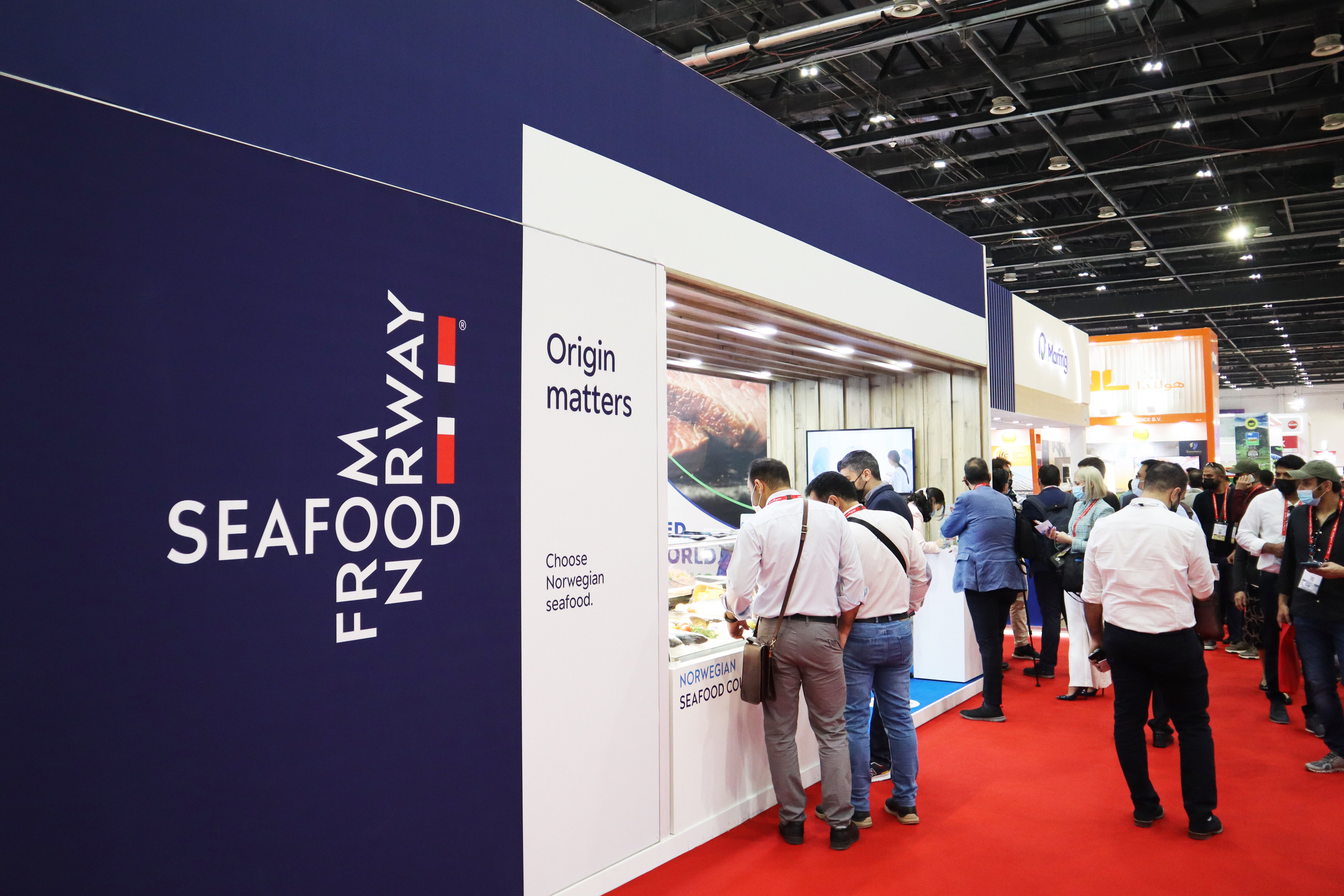 Sjømatrådet på stand