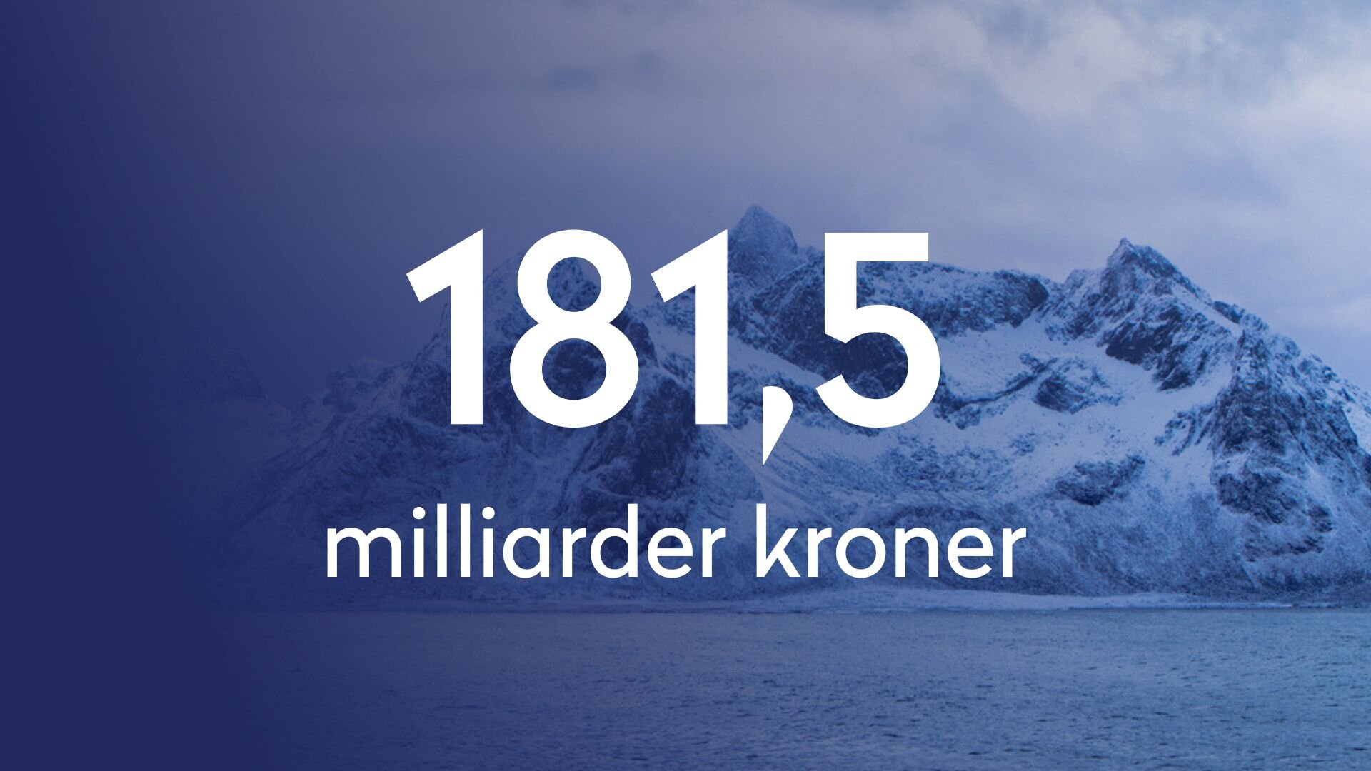 Norsk sjømateksport i 2025 endte på 181,5 mrd kroner