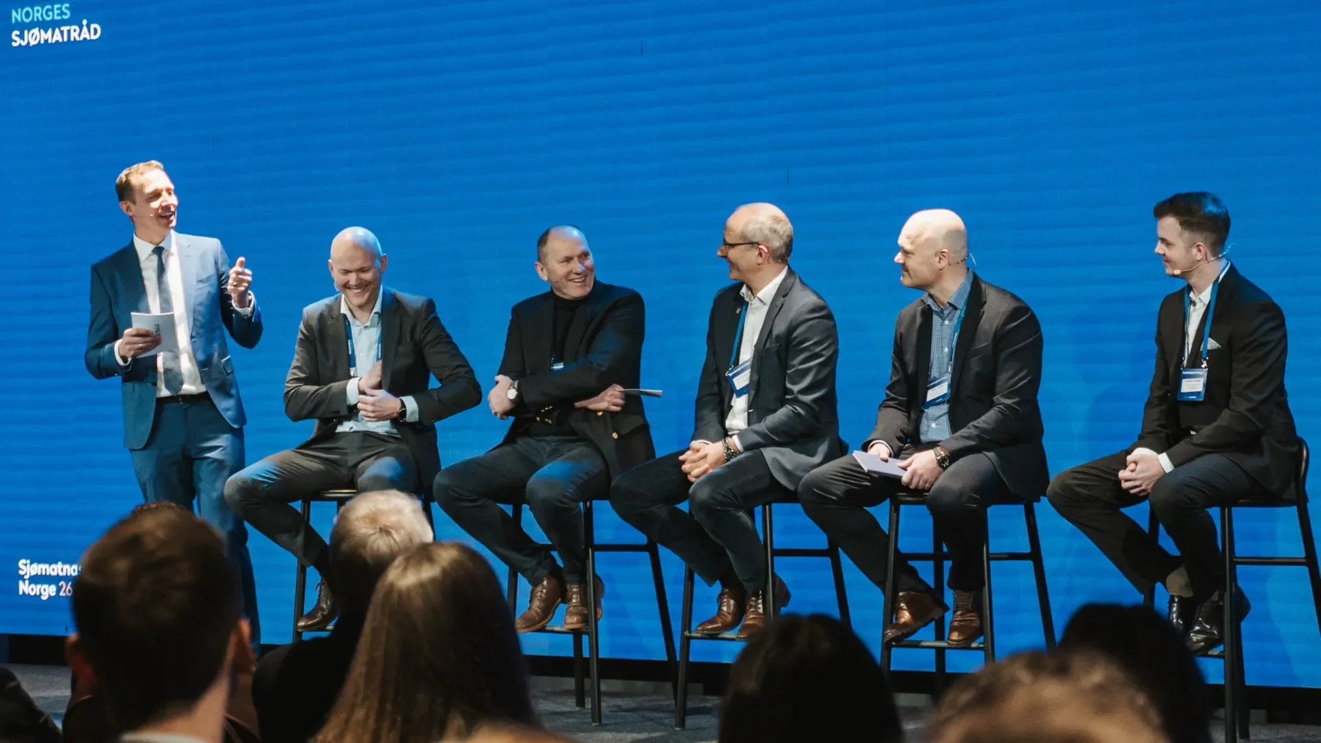 Panelsamtale ledet av Christian Chramer på Sjømatnasjonen Norge 2026