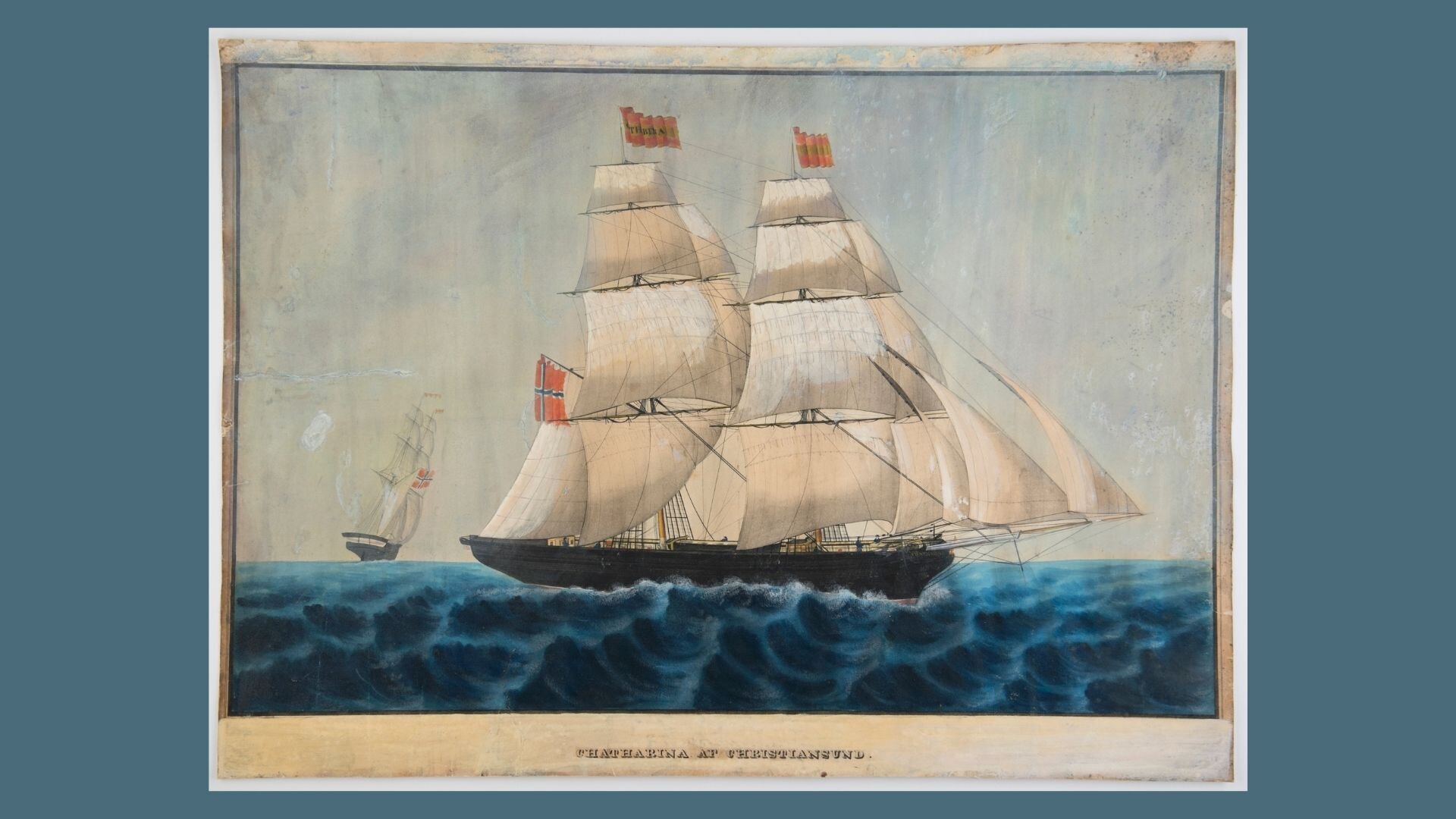 Catharina malt av Andreas Gundersen Lind 16x9