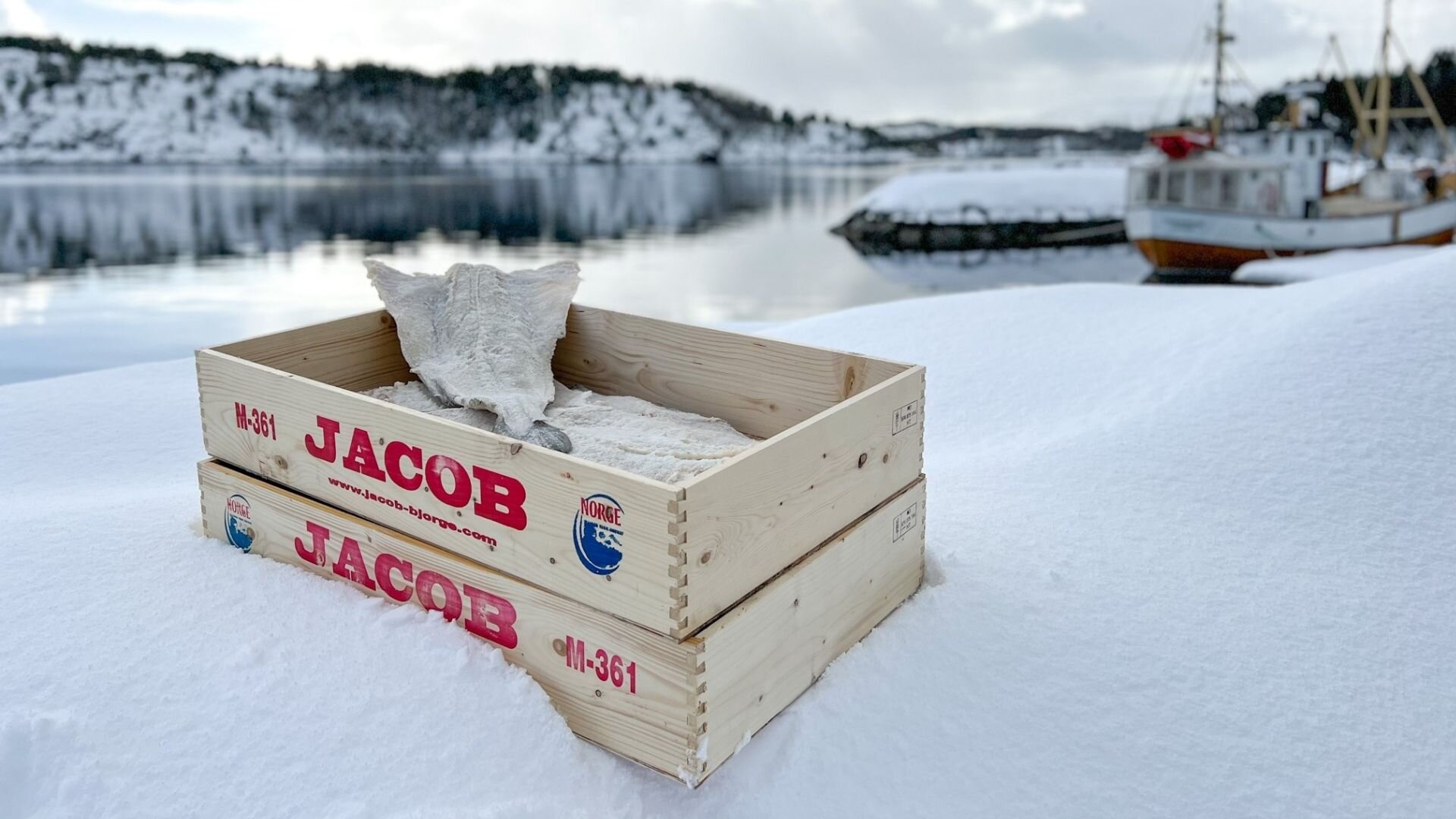 Klippfiskkasse Jacob Bjørge