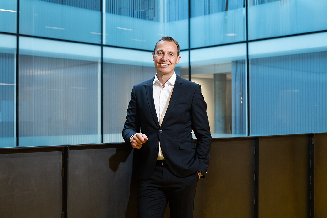 Portrettfoto av Sjømatrådets adm. dir. Christian Chramer