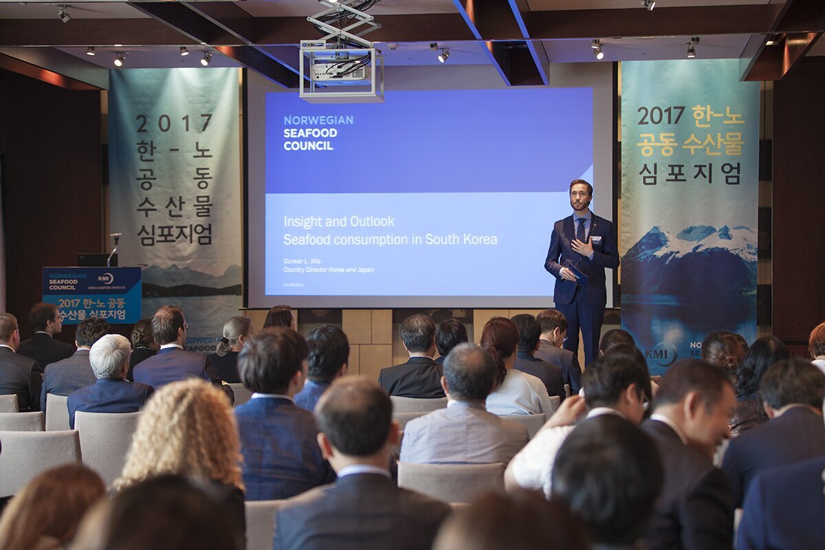 Sjømatseminar i Busan