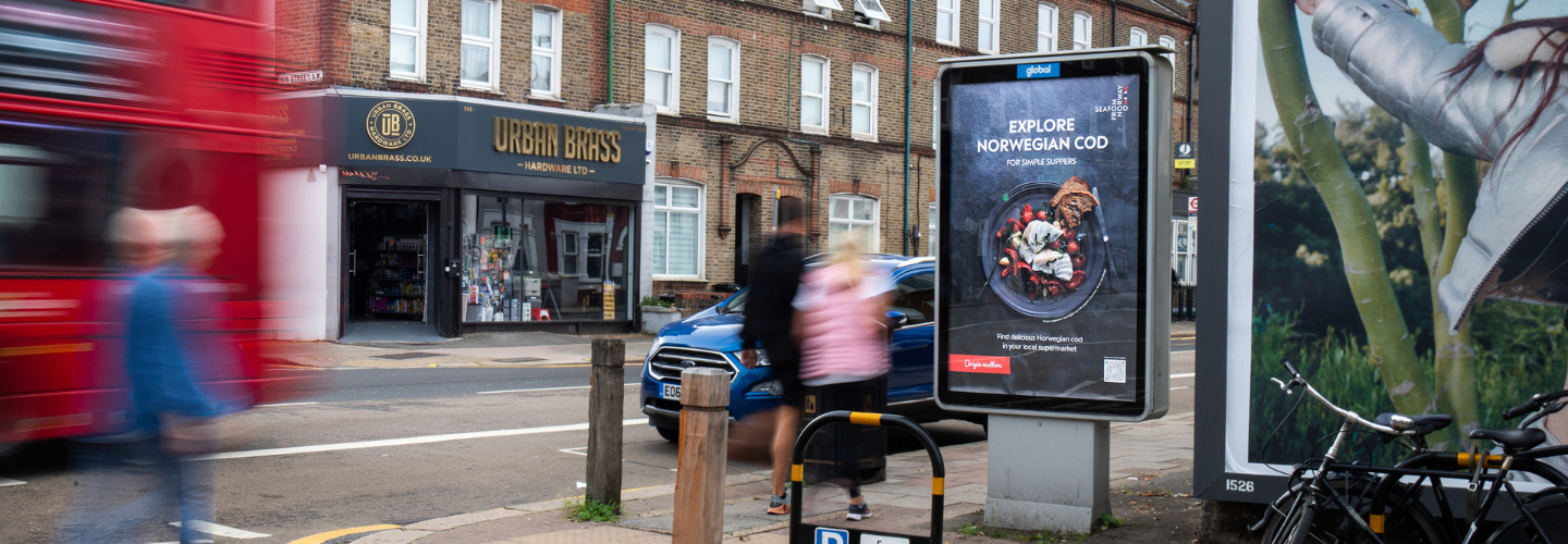 Kampanjeplakat fra England