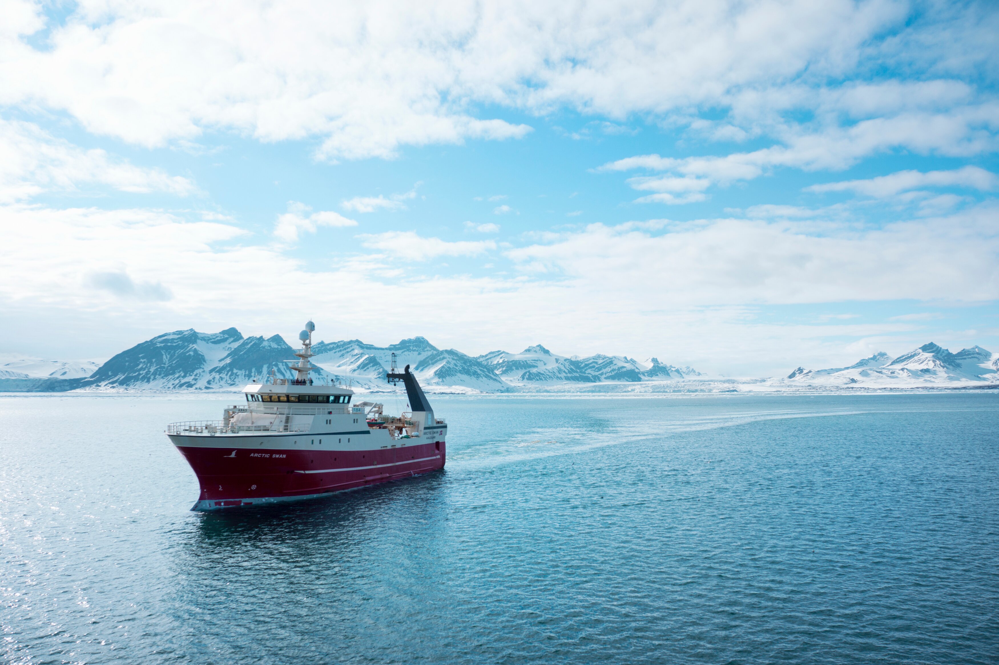 reketrål, Arctic Swan