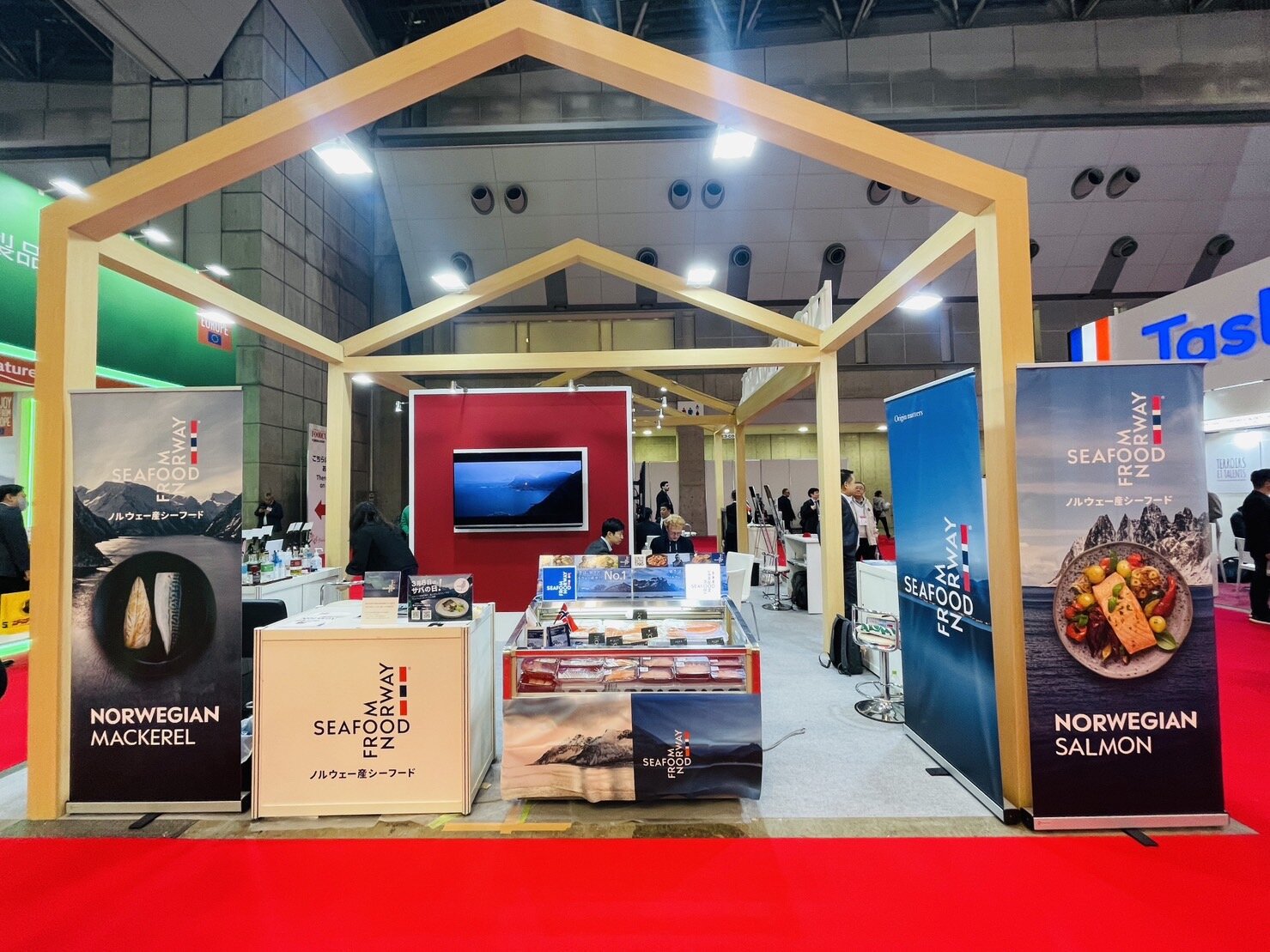 Utstilling på foodex 2024 