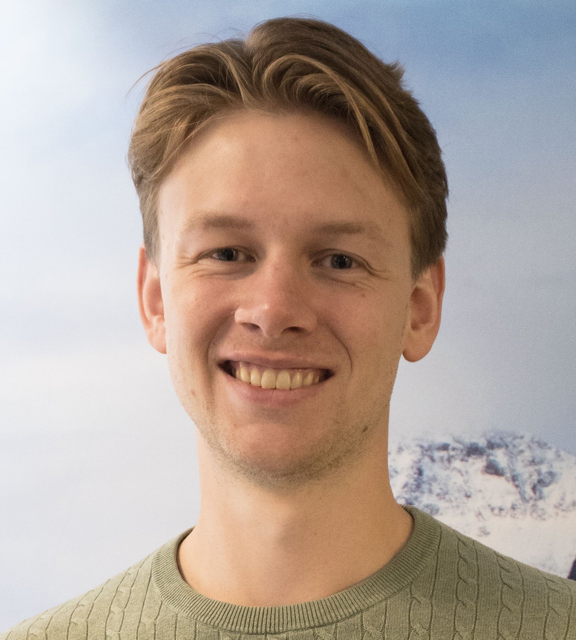 Trainee Erik Blomberg Kolås
